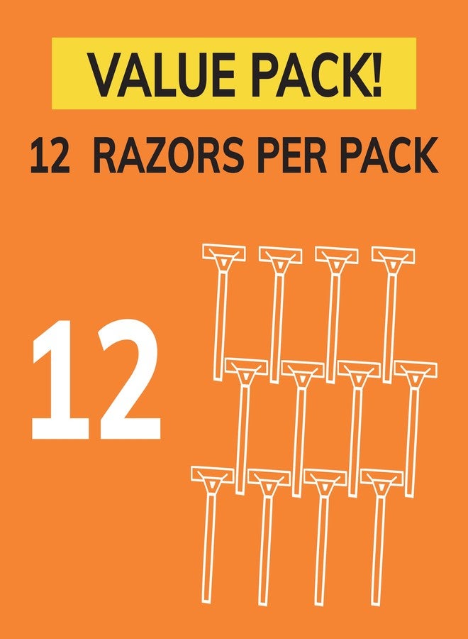 BIC Sensitive 3 Disposable Razors for Men With 3 Blades for Sensitive Skin, 12 Count Value Pack of Shaving Razors - Image 2