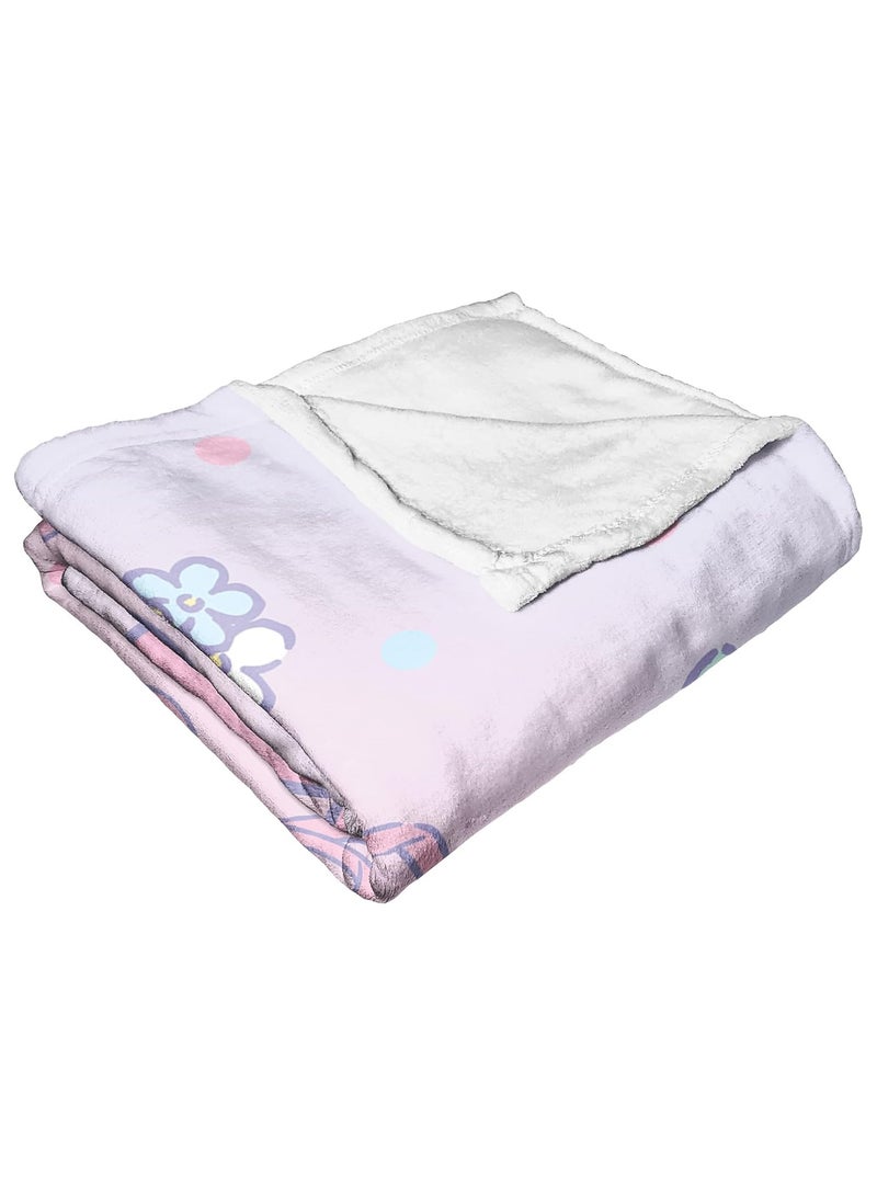 بطانية ميلودي من الحرير الملمس، 50 بوصة × 60 بوصة، باستيل بارتنرز - Image 3