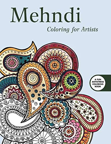 Mehndi Coloring For Artists 