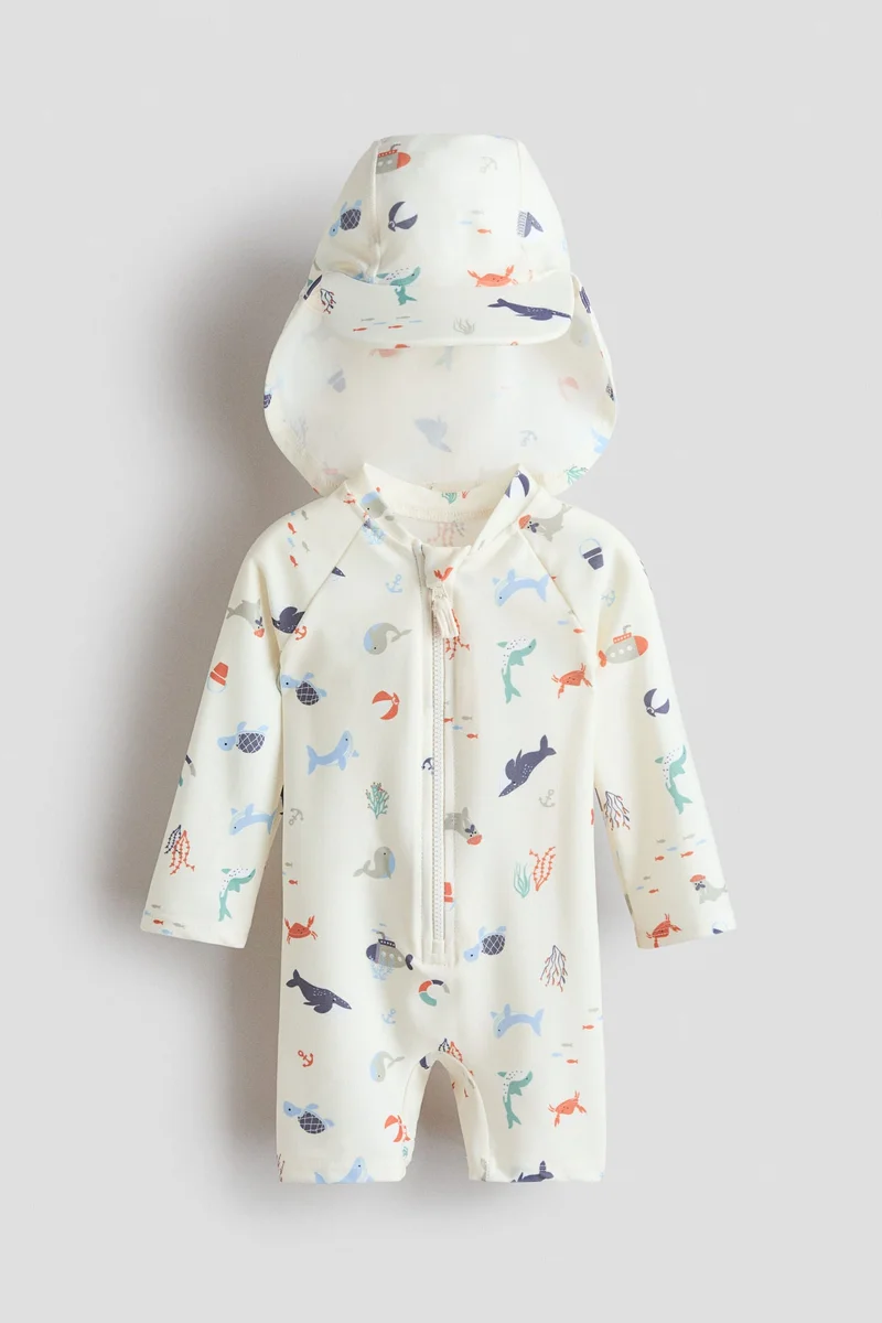 اتش اند ام طقم للحماية من الشمس بمعيار 50