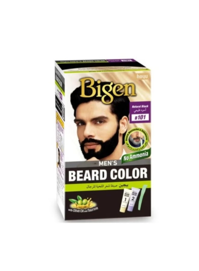 Beard color No Ammonia Natural black b101