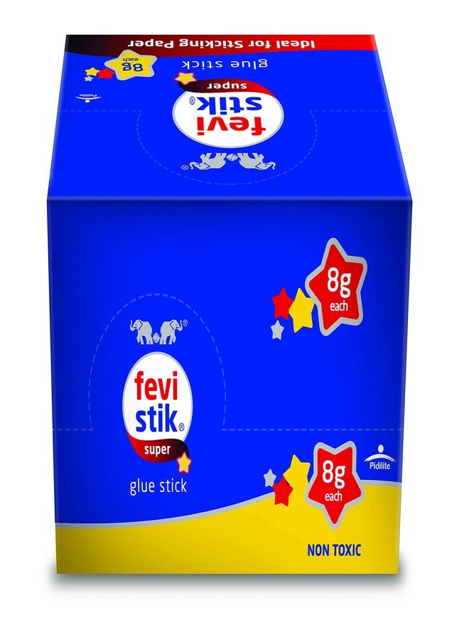 بيديلايت غراء بيدلايت فيفيستيك 8 غرام، عبوة من 30 قطعة | غراء متعدد الاستخدامات للمشاريع المدرسية والفنون والحرف اليدوية والأعمال اليدوية | مناسب للأنشطة المدرسية والمكتبية | سهل الاستخدام - Image 1