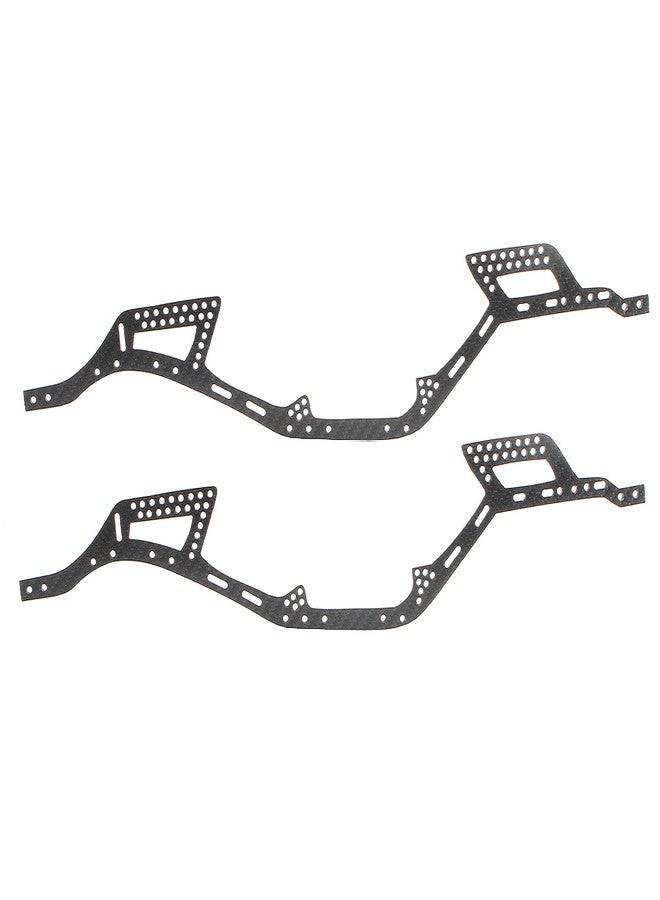 AMK Carbon Fiber LCG Chassis Rails, Gen2 RC Frame Rails for 1/10 RC Rock Crawle, 72g Lightweight Thickened for 1/10 RC Rock Crawler Axial SCX10 I II Upgrade Parts (Only Gen2 Rails) - Image 1