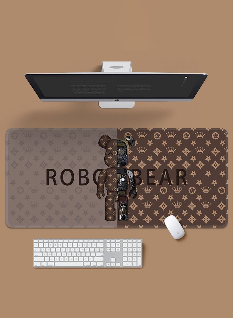Desk Pad Mat Mouse Keyboard Gaming Office Laptop Writing for Home Decor Retail Non-Slip Rubber Base 30x80 cm Type E - Image 1