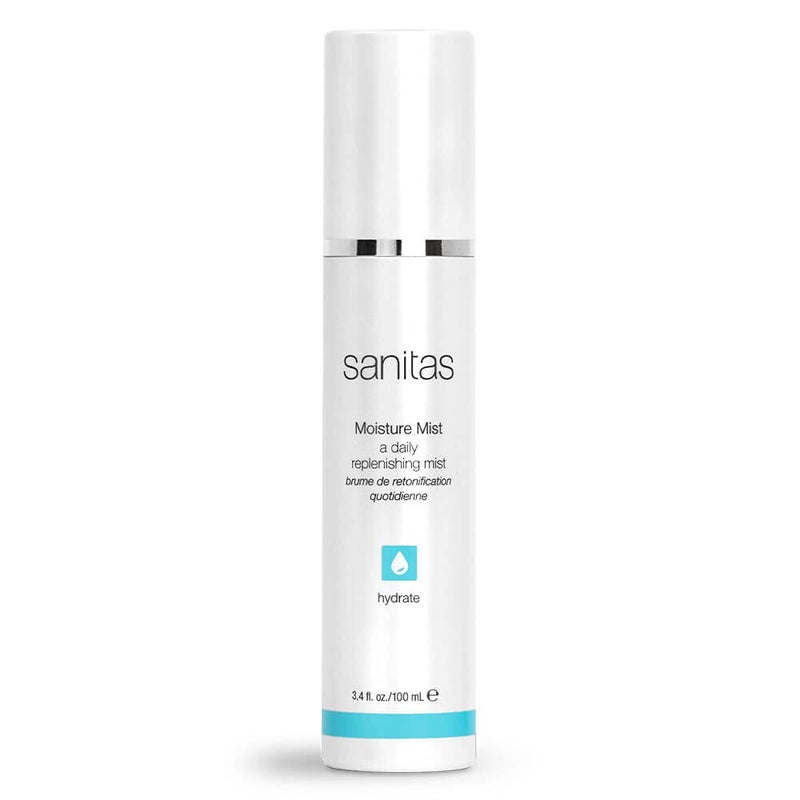 Sanitas Skincare Moisture Mist, Moisture Infusing Spray, Hyaluronic Acid, Beta Glucan, Hydrating Mist, 3.4 Ounces - Image 1