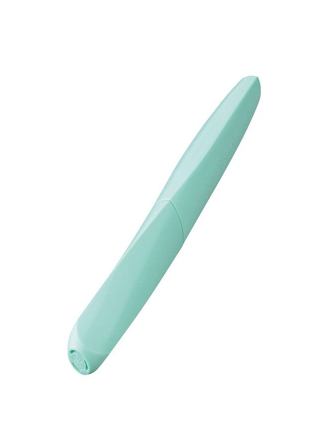 Pelikan Twist Neo Mint Fountain Pen, Stainless Steel - Image 2