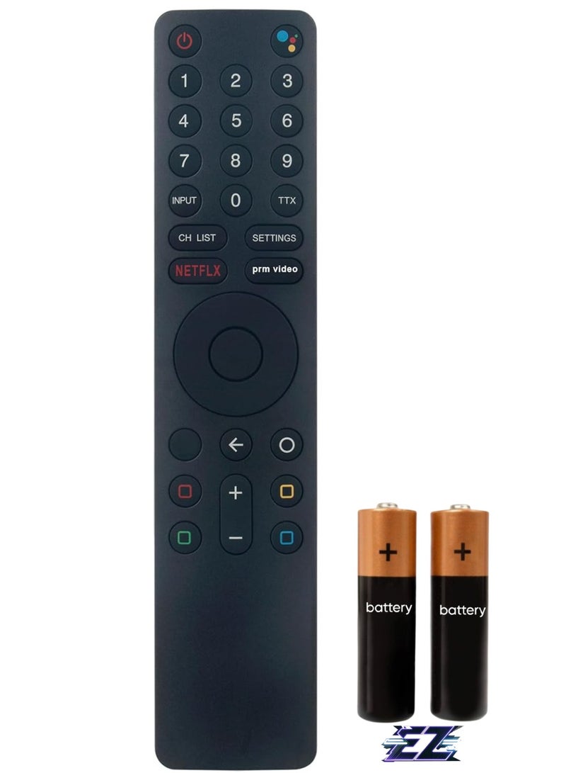 ELTRAZONE Replacement Voice Remote Control Suitable for Xiaomi Mi TV 4S 4A Compatible with Xiaomi Smart Android TV L55MS-5A/L65M5-5ASP with battery - Image 1