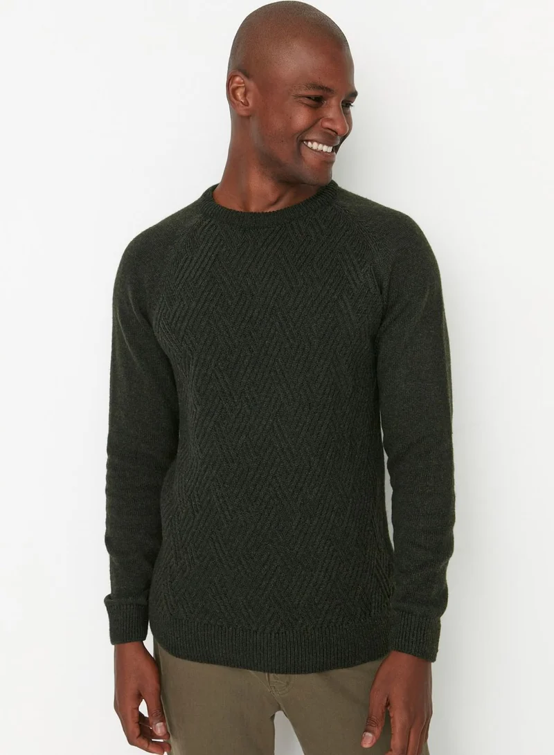 trendyol Knitted Crew Neck Sweater