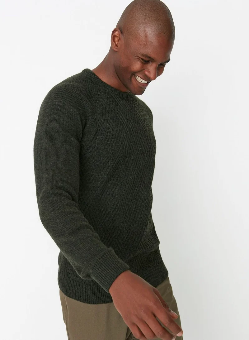 trendyol Knitted Crew Neck Sweater