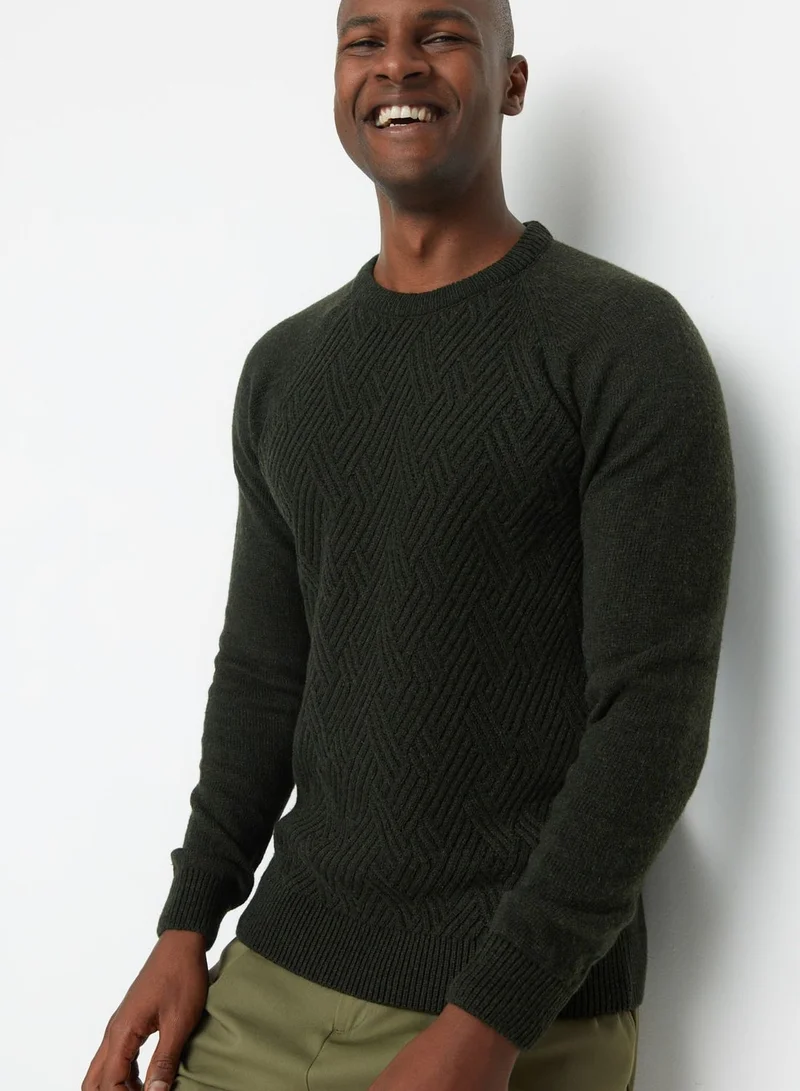 trendyol Knitted Crew Neck Sweater