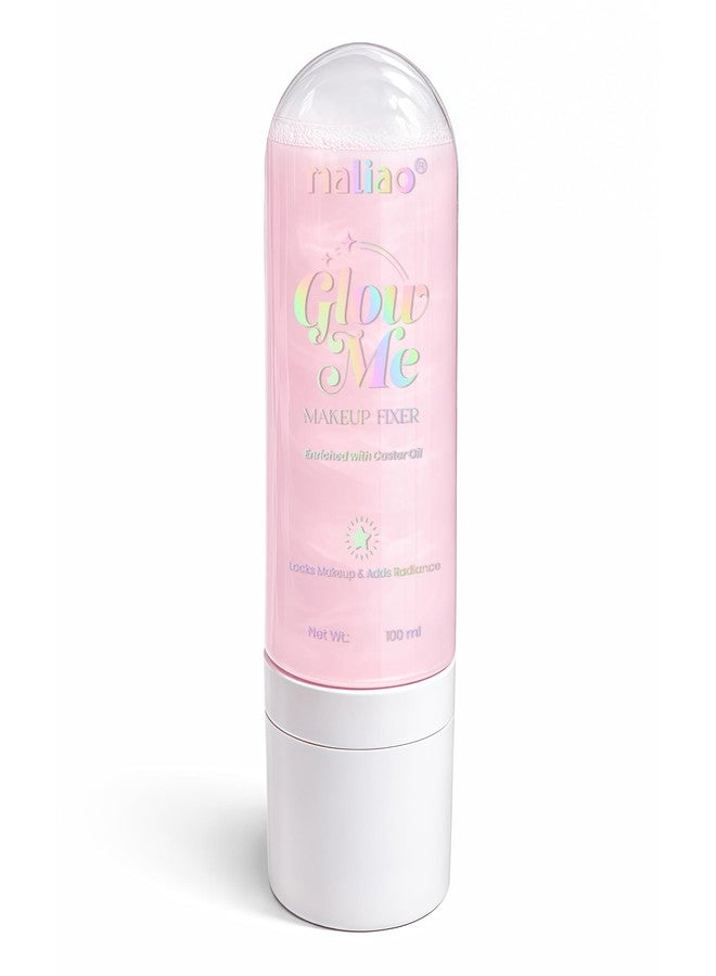 Maliao Glow Me Makeup Fixer - Quick Dry Formula for Lasting Radiance (PINK) 100g - Image 1