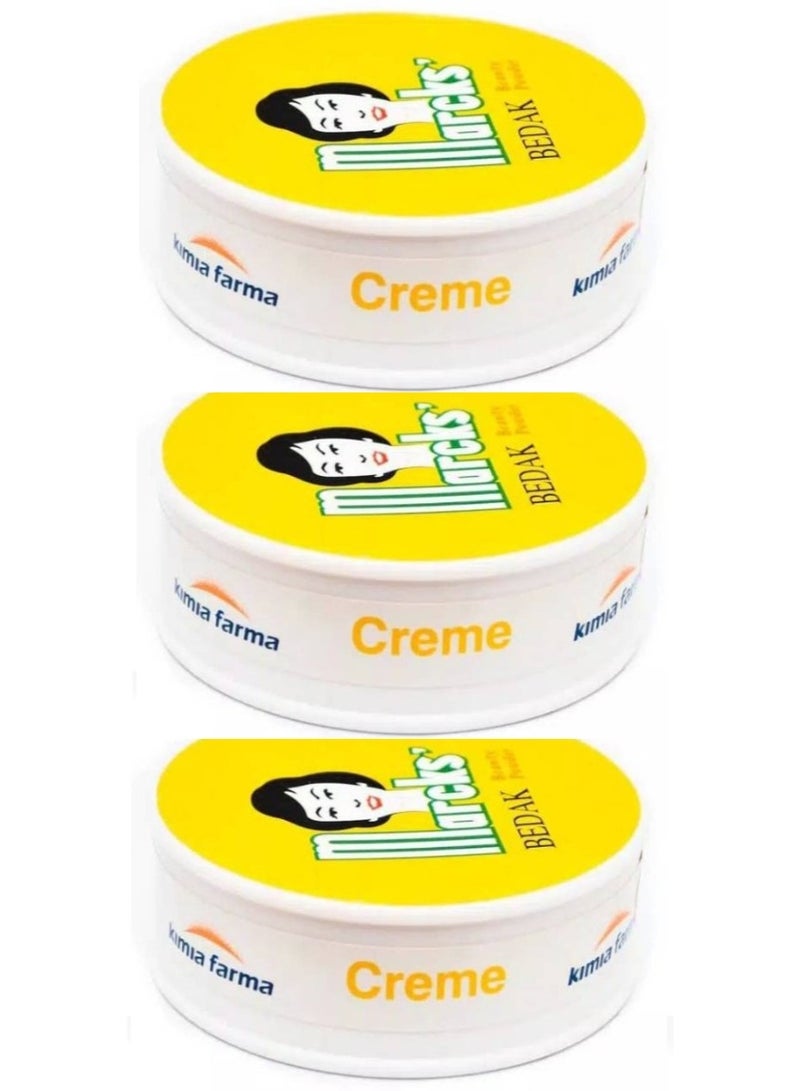 Creme 3 pcs of MARCKS Creme Powder 40g - Image 1