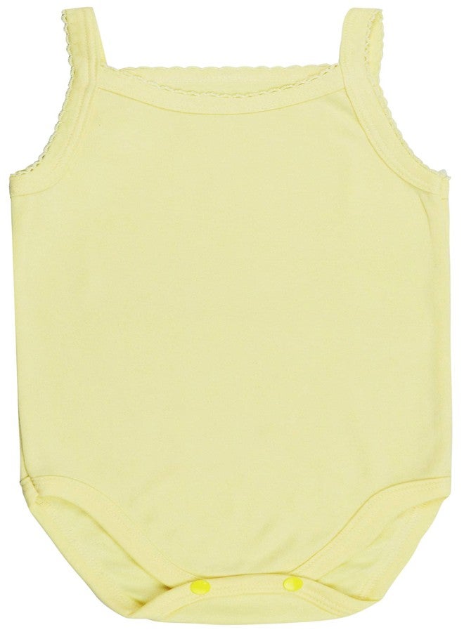 ToBeInStyle Baby Girls' 4 Pack Overall One-Piece Bodysuit - Pastel - Size 2 - Image 5
