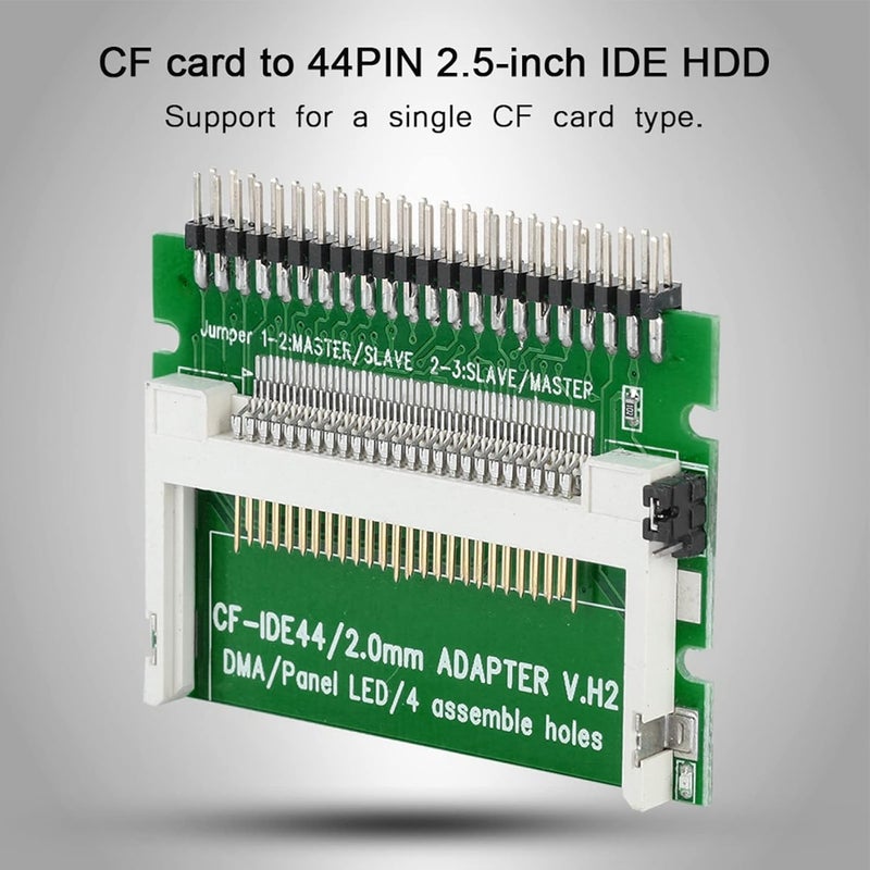 aqxreight Compact Flash CF Memory Card to 2.5 inch 44Pin IDE Laptop SSD Adapter Card - Image 5