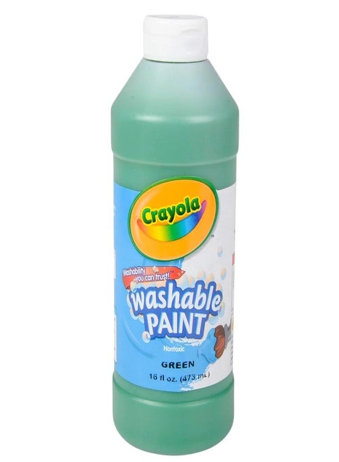 Crayola Washable Paint 16 oz. - Green - Image 1