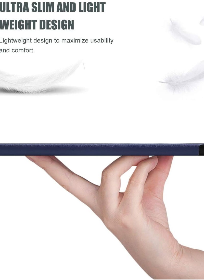 Generic - Galaxy Tab A 10.1 Case 2019 Model T510 T515 T517, Slim Lightweight Stand Case Shell Cover for 10.1 Inch Galaxy Tab A Tablet SM-T510 SM-T515 SM-T517 2019 Release -Navy - Image 1