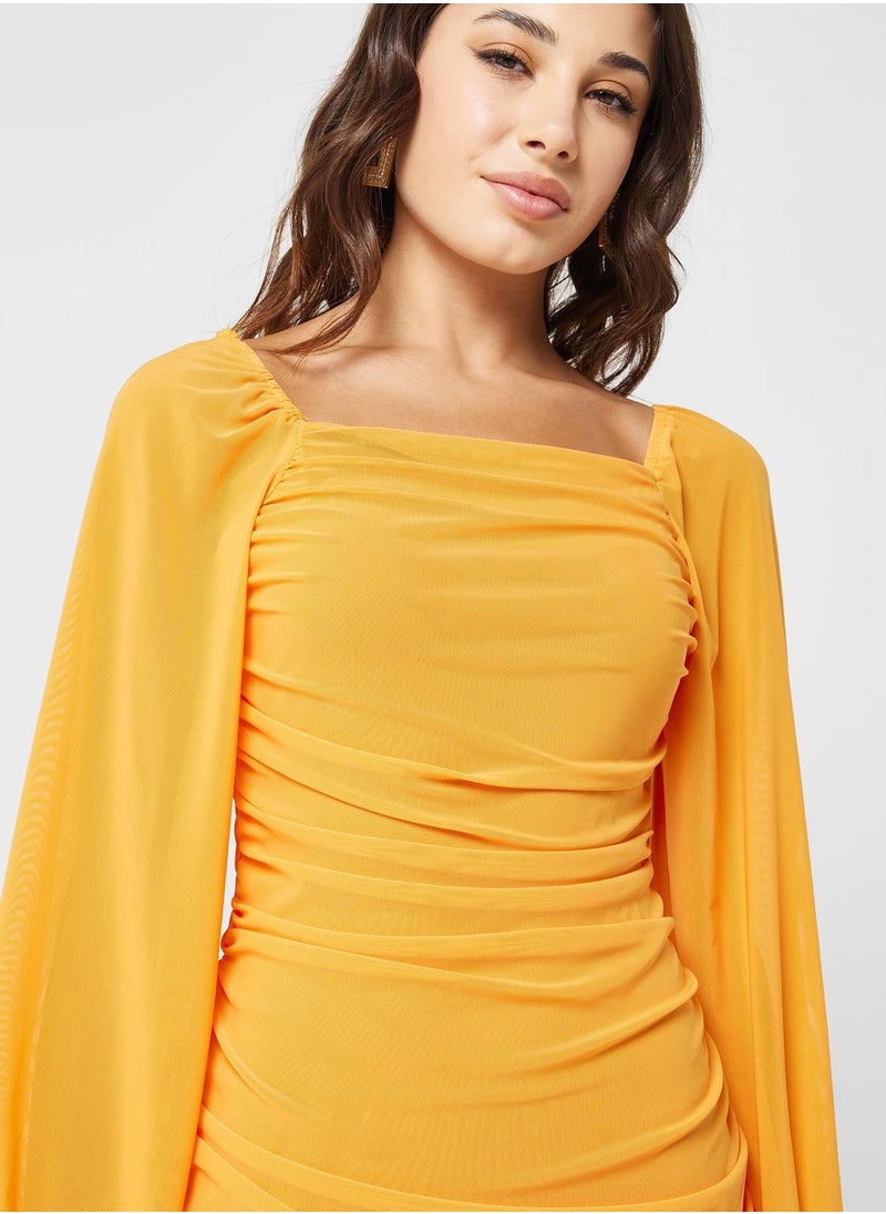 Ginger - Ruched Bodycon Dress - Image 1