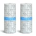 Autdor Tattoo Aftercare Bandage Autdor 2 Rolls 6x 2 Yard Second Skin Tattoo Cover Up Patch Waterproof Tattoo Bandages Breathable Tattoo Cover Up Tape Transparent Tattoo Wrap for Tattoo Cover Protection Film - Image 2