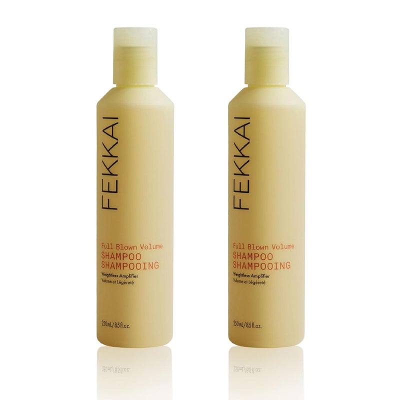 Fekkai Full Blown Volume Shampoo - 8.5 oz, Pack of 2 - Adds Lift & Body for Lasting Volume For Fine or Flat Hair - Vegan, Cruelty-Free