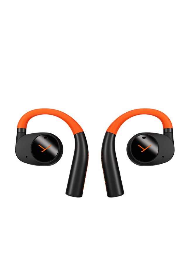 Beyer Dynamic Beyerdynamic Frio 200 Wireless Bluetooth Open-ear Headphones, Ear-hook Style Ows Headphones, Verio 200, Long Battery Life For Sports And Running, Comfortable To Wear, Orange And Black - Image 1