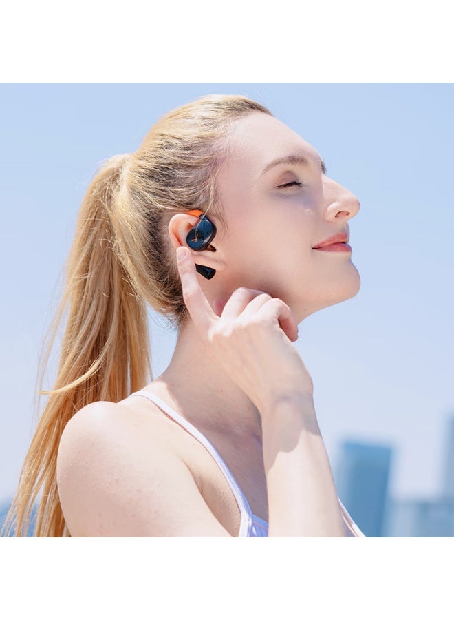 Beyer Dynamic Beyerdynamic Frio 200 Wireless Bluetooth Open-ear Headphones, Ear-hook Style Ows Headphones, Verio 200, Long Battery Life For Sports And Running, Comfortable To Wear, Orange And Black - Image 5