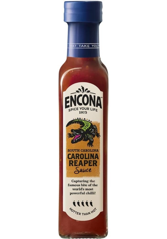 Encona Carolina Reaper Chilli Sauce 142ml - Image 1