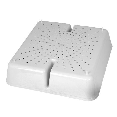 Excellante Floor Drain Strainer, Abs, 8-1/2-Inch by 8-1/2-Inch by 2-1/4-Inch - Image 3