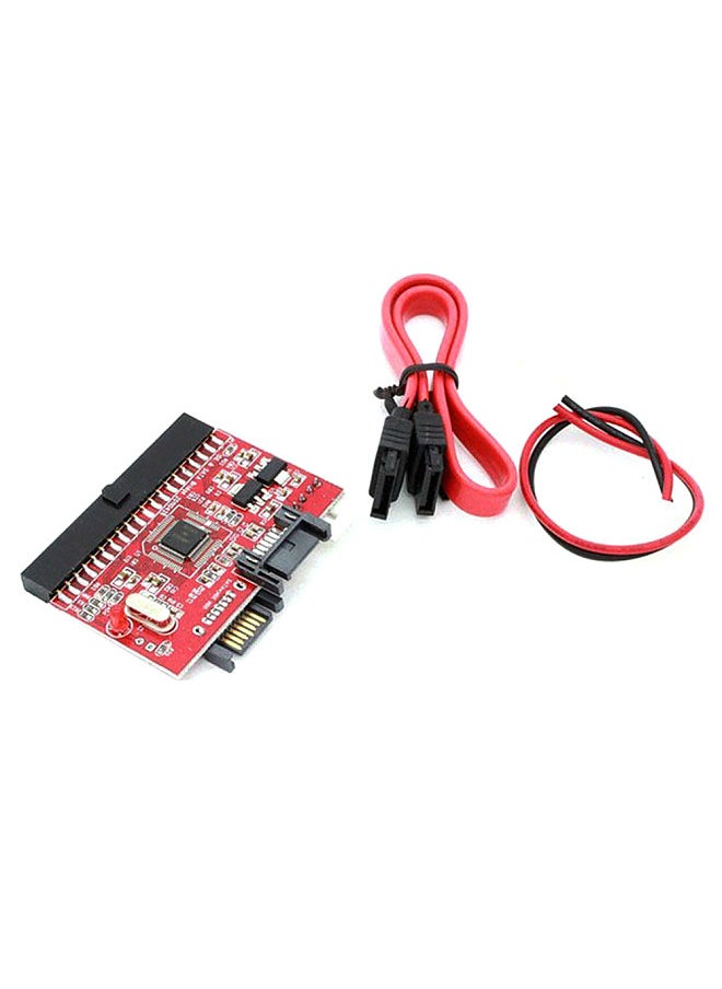 IDE to SATA SATA to IDE ATA ATAPI Serial HDD Hard Driver Disk Mutual Converter Adapter W/ Cable