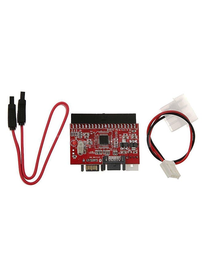 IDE to SATA SATA to IDE ATA ATAPI Serial HDD Hard Driver Disk Mutual Converter Adapter W/ Cable