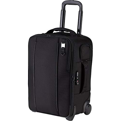 Tenba Roadie Carry-on Compatible Hybrid Roller 21 Rolling case for DSLR and Mirrorless Cameras and Lenses Plus a 17-inch Laptop – Black (638-713) - Image 4
