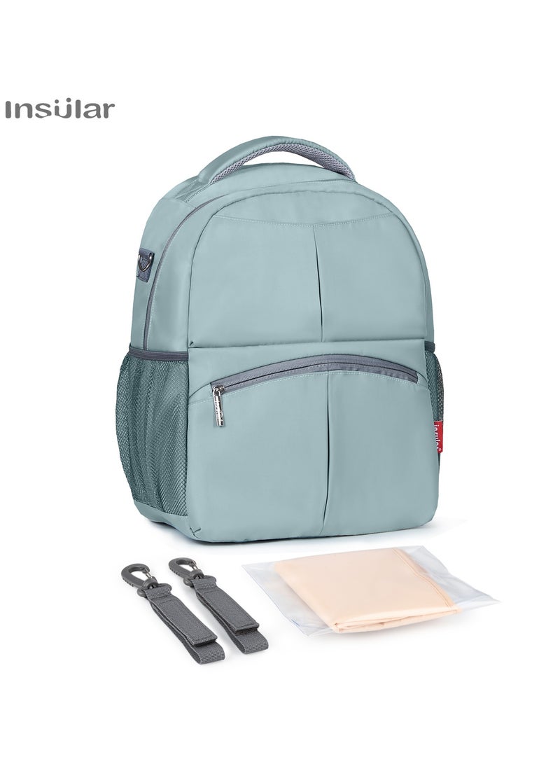 insular Baby Diaper Bag With High-Quality Material And Adjustable Strap For Easy Carrying - Image 1