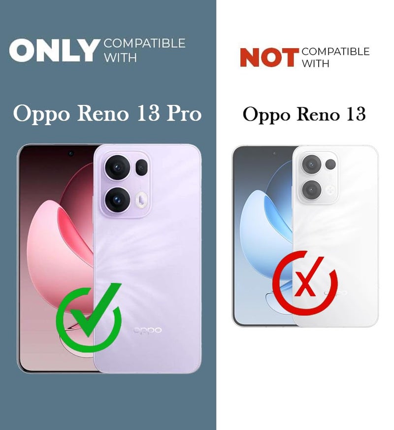 Jkobi Strap Back Case Cover for Oppo Reno13 Pro 5G | Oppo Reno 13 Pro 5G (3D Embossed Figures | Strap Holder | 360* Soft Cushion with Camera Bump) - Image 4