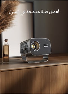 VEVSHAO VEVSHAO A12 Mini Projector Android 11.0 Smart WiFi Display Wireless Projector 360° Flexible Angle Built-in 5W Speaker Home Cinema Watch Cartoons for Kids  - Image 2