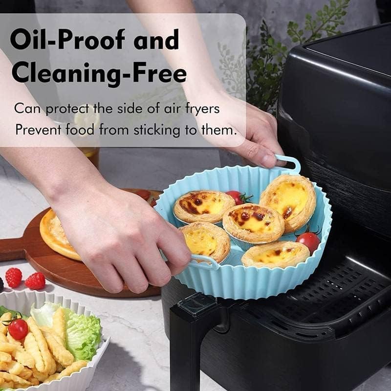 BLACK SPARROW Silicone Bakeware Oil Drainage Heat Resistant Non Evenly Heated with Handle Fryers Pot Liner Kitchen Supply Baking Oven Baking Tray - Image 3