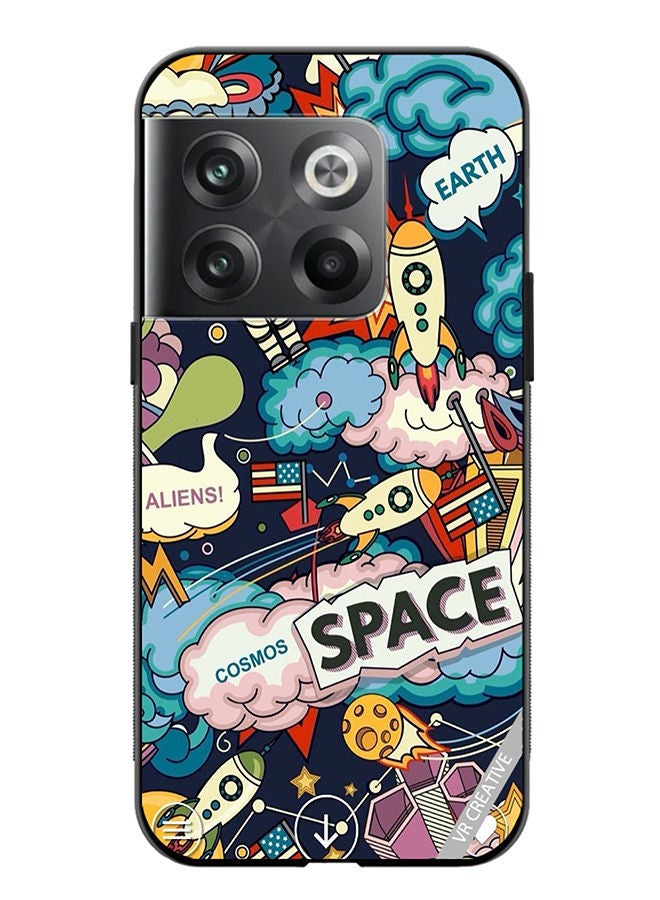 VR CREATIVE Protective Case Cover For OnePlus Ace Pro Space Design Multicolour  - Image 1