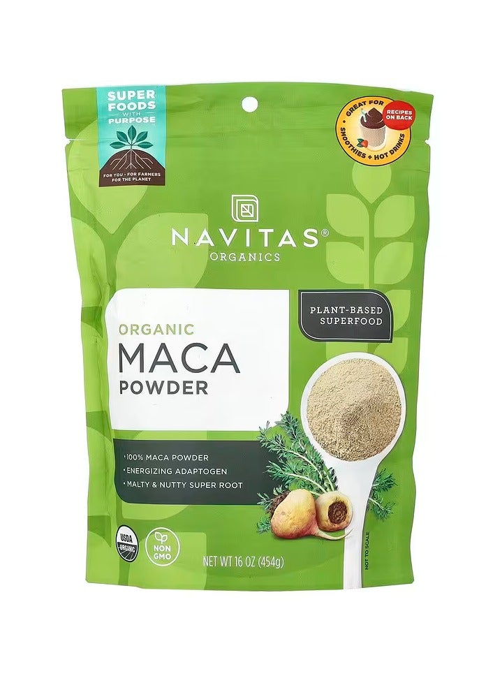 Navitas Organics Naturals, Organic, Maca Powder, Raw, 16 Oz (454G) View On Noon 
