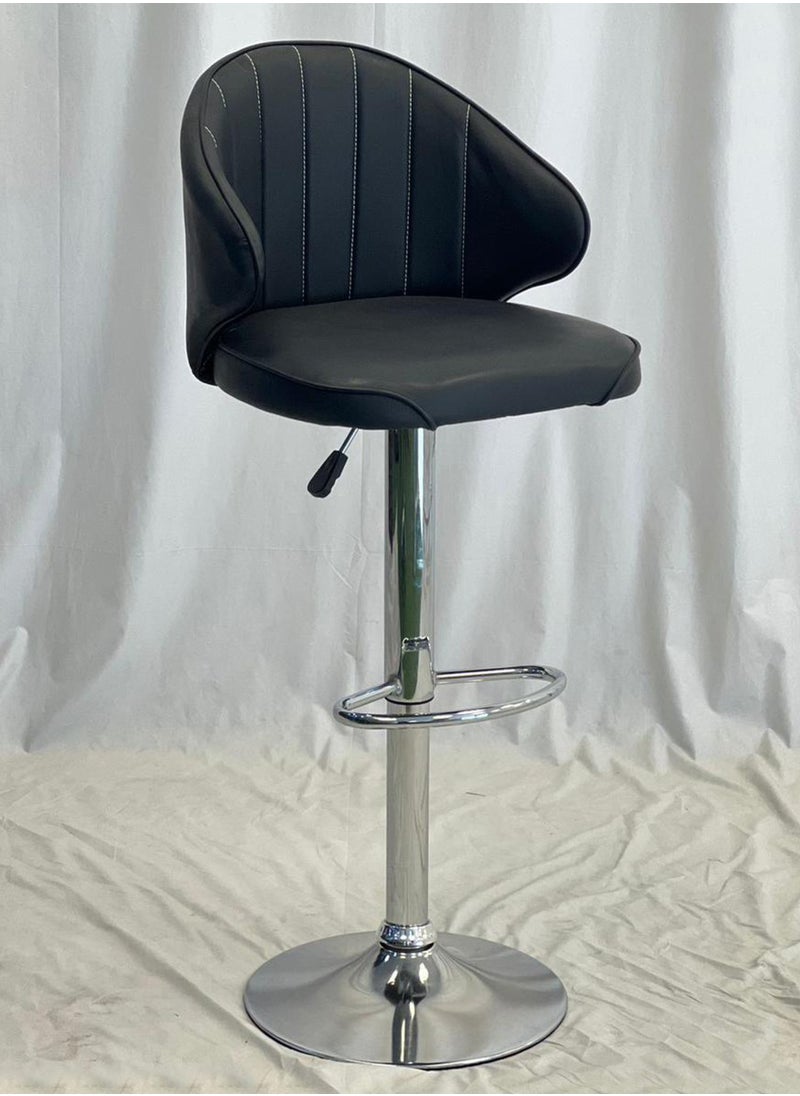 Living - SET OF 2 Modern Adjustable Counter Height Barstools - Image 1