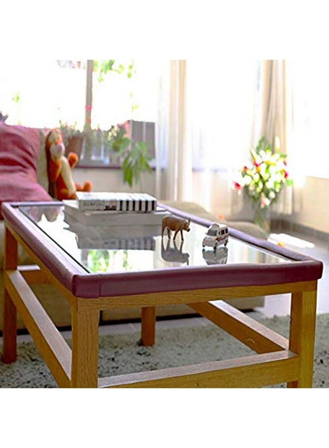 Inditradition Child Safety Form Cushion Strip (2 Meter) ; Corner Edge Guard Bump Protector ; Multipurpose Usage 6.5 Feet With Fiberglass Self Adhesive Tape (Brown) - Image 3