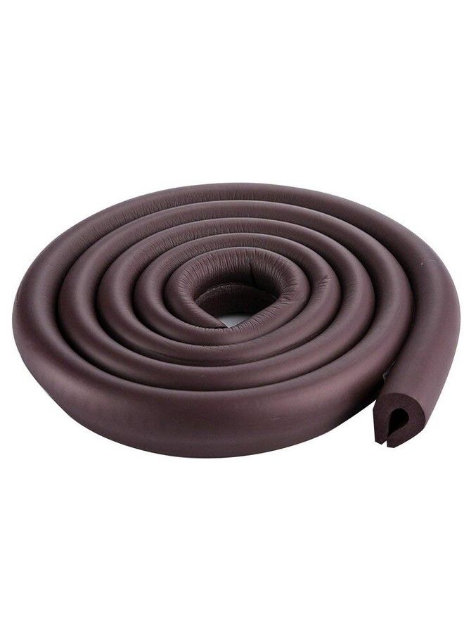 Inditradition Child Safety Form Cushion Strip (2 Meter) ; Corner Edge Guard Bump Protector ; Multipurpose Usage 6.5 Feet With Fiberglass Self Adhesive Tape (Brown) - Image 2