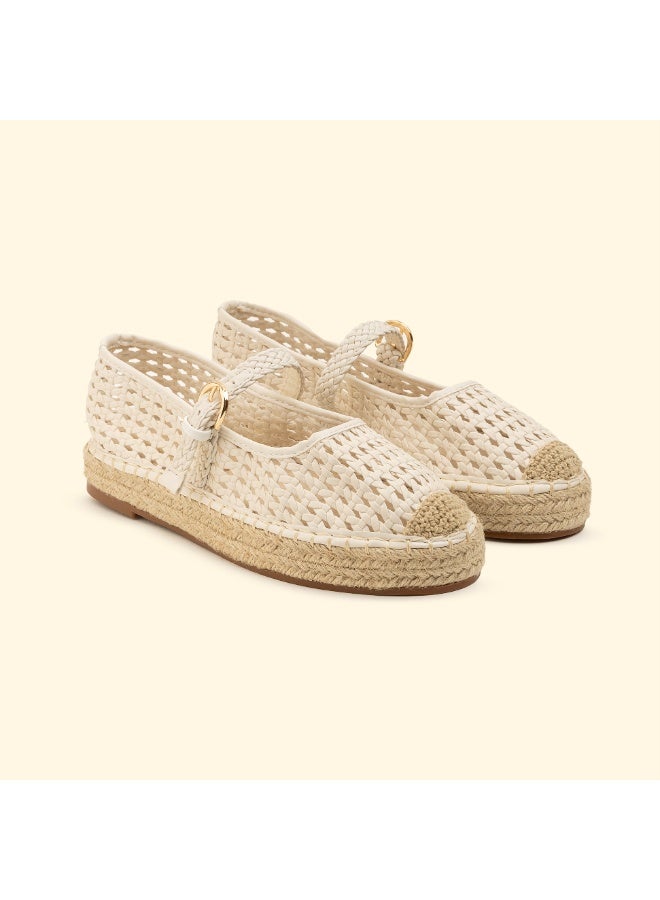 BOU woven-espadrilles-off-white - Image 2