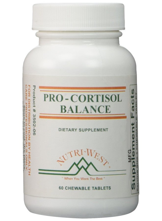 Nutri-West Pro-Cortisol Balance - 60 Chewable Tablets by Nutri West