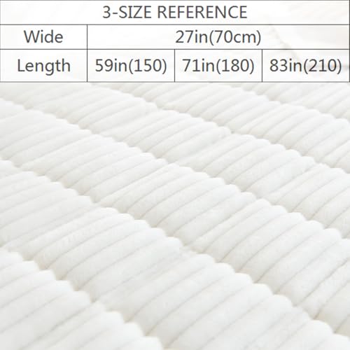 Gumfolk Pet Couch Covers for Sofa Slipcovers Couch Protector for Dogs Washable Cushion Cover, Sofa Pad Blanket Furniture, White, 27in*47in - Image 2