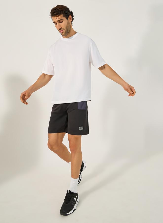 Styli Slogan Print Round Neck Oversized Training T-Shirt  - Image 3