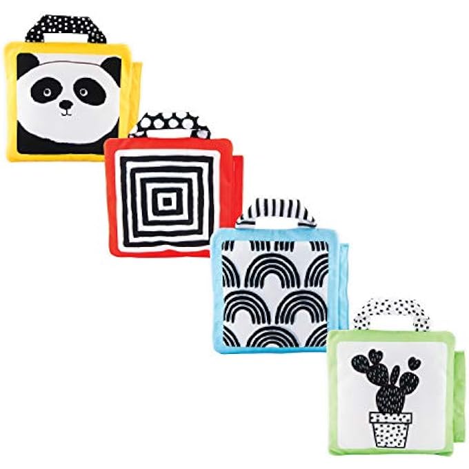 REVERSIBLE SOFT SENSORY ACTIVITY PANELS, 4COUNT, AGES 0+ - Image 2