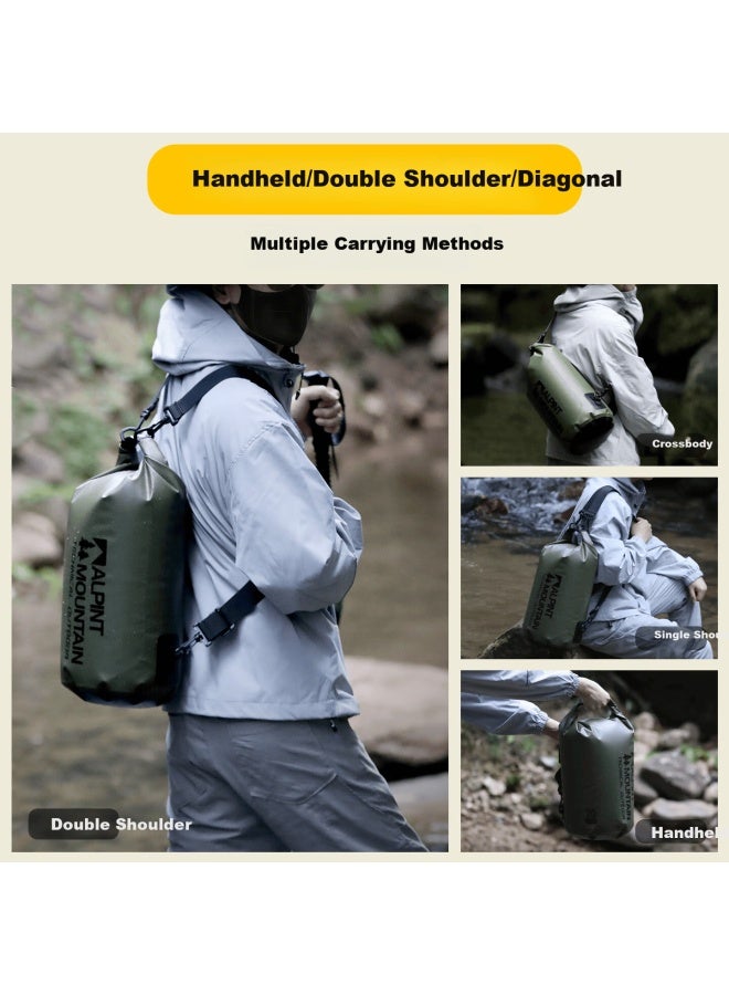 Alpint Mountain Waterproof Multifunctional Backpack With Wet And Dry Separation For Outdoor Diving Snorkeling Swimming Creek Hiking Rafting - Image 4