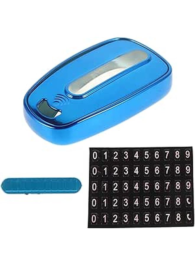 TPU Car Key Fob Holder with Number Key Cover for Mid Size Sedan and Compact SUV Models - Image 1