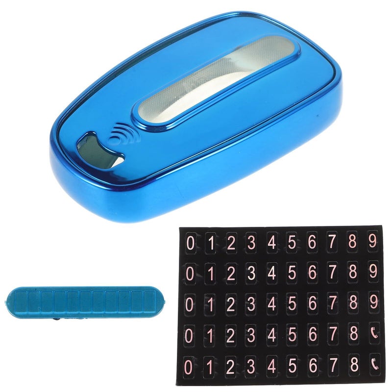 TPU Car Key Fob Holder with Number Key Cover for Mid Size Sedan and Compact SUV Models - Image 2