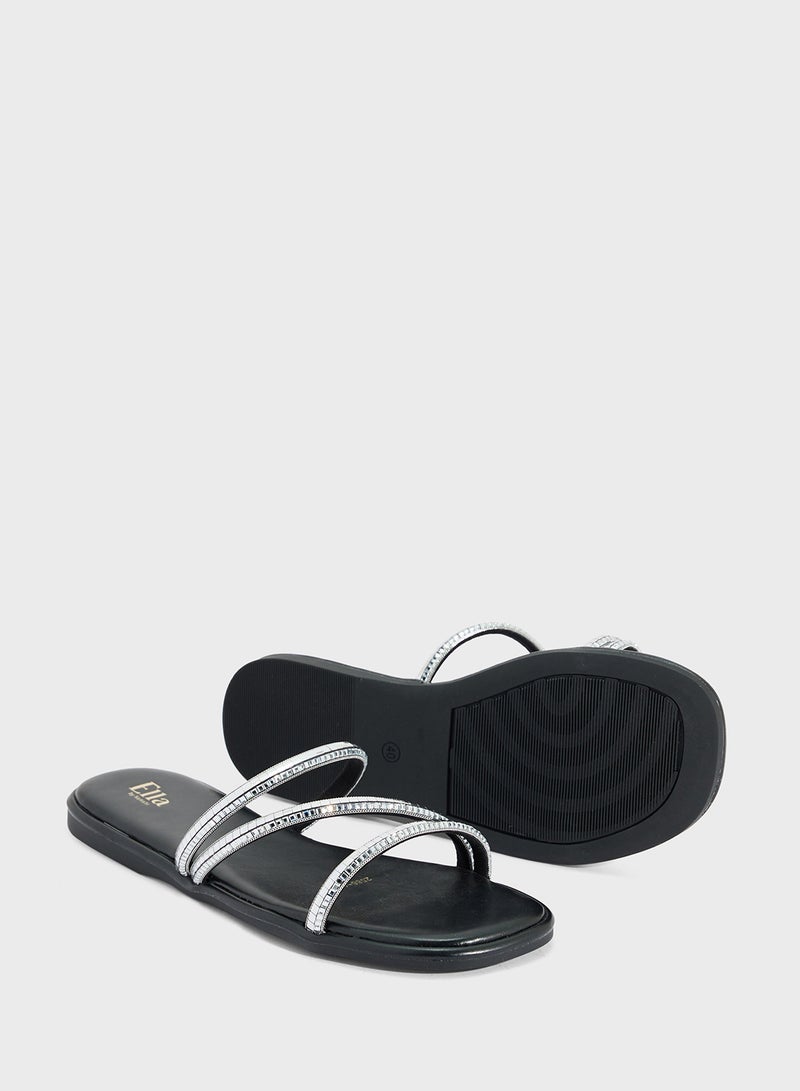 ELLA Triple Strap Casual Sandal  - Image 3