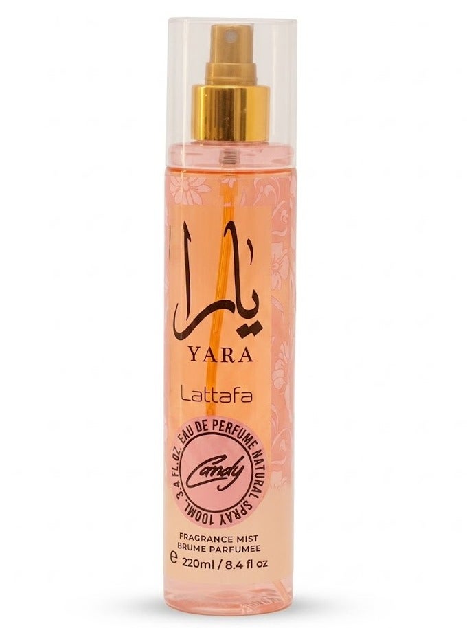 يارا كاندي معطر للجسم بروم بارفان 220 مل