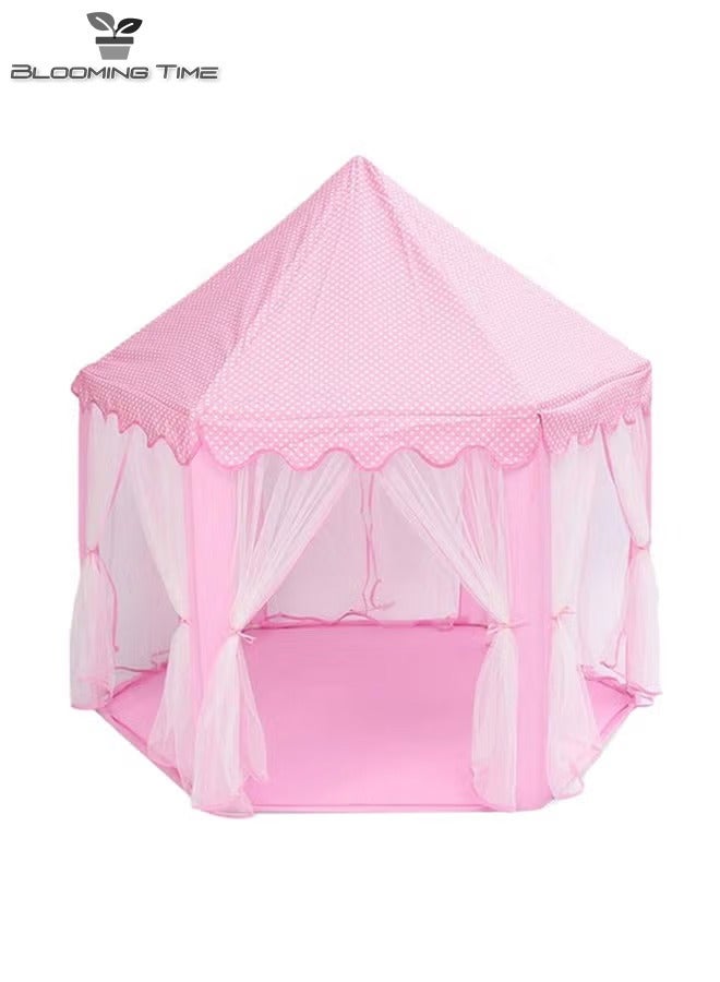 CYTHERIA Hexagonal Princess Castle Tent Indoor And Outdoor Play House - Image 5